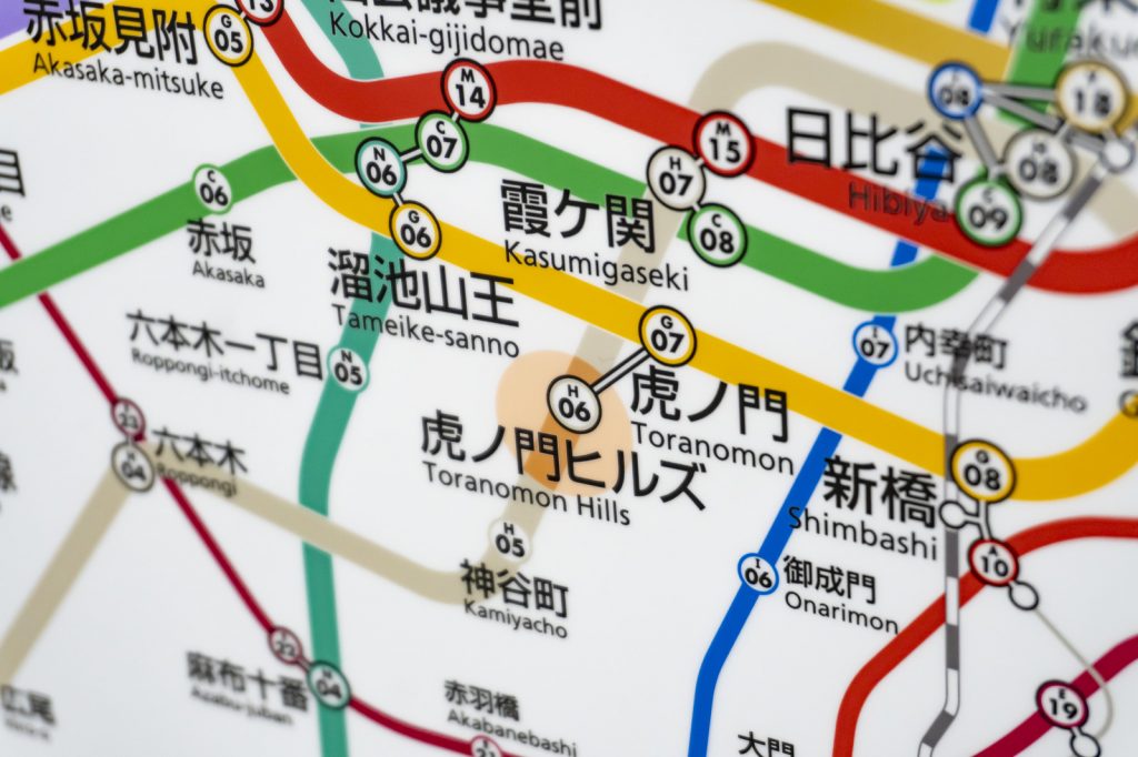 the subway map