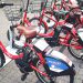 docomo sharing bike in Tokyo